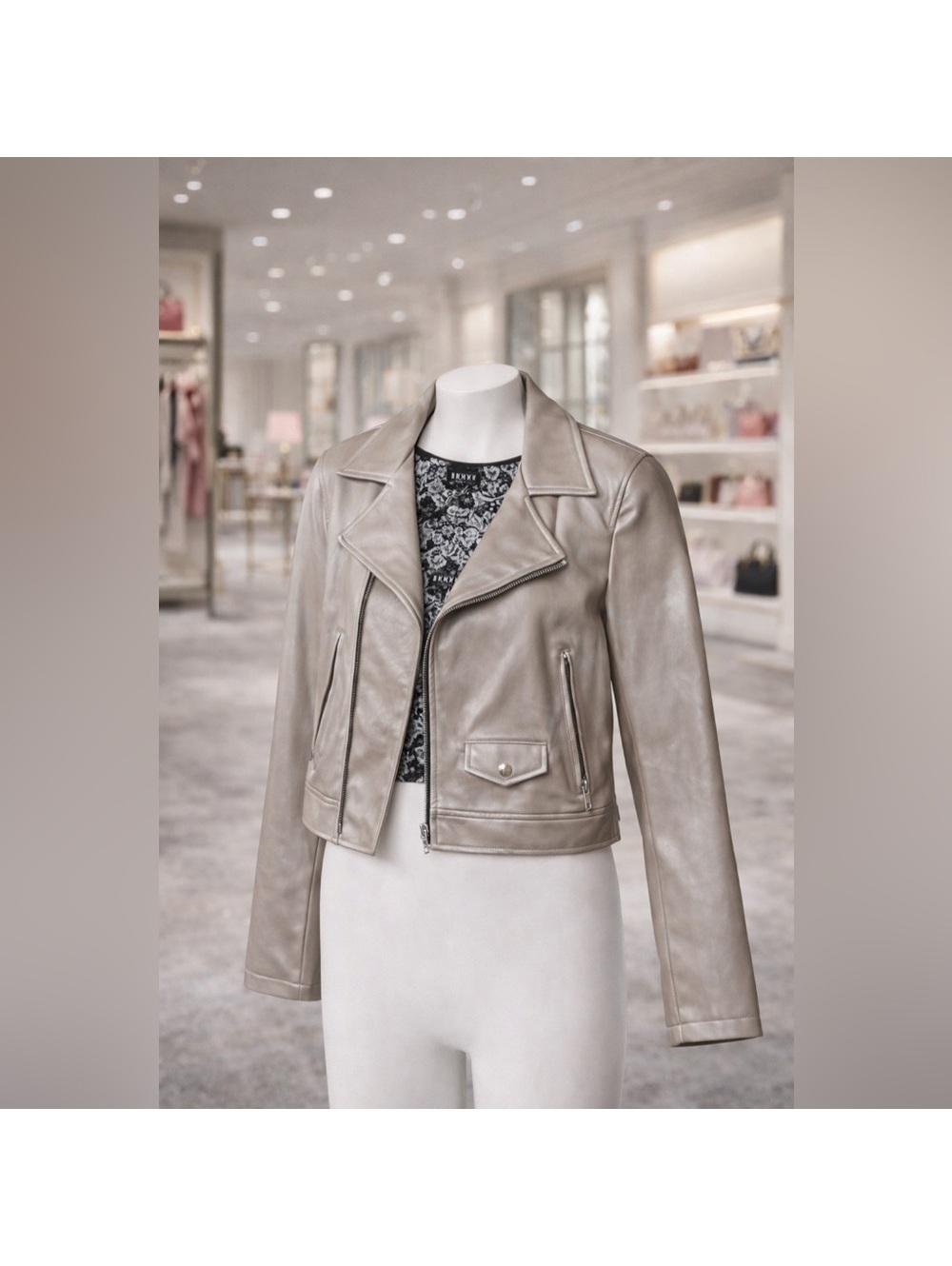 DKNY Silver Jacket
